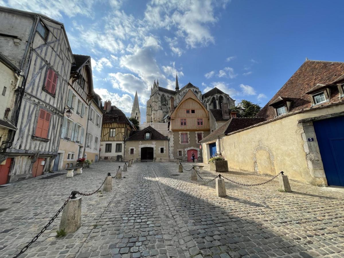 Appartement Le Saint-Nicolas Auxerre Les Quais Luaran gambar