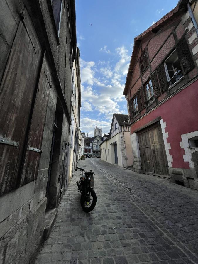 Appartement Le Saint-Nicolas Auxerre Les Quais Luaran gambar