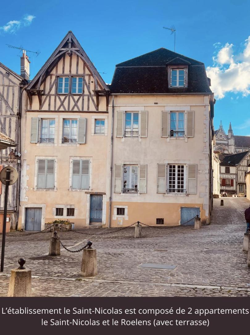 Appartement Le Saint-Nicolas Auxerre Les Quais Luaran gambar