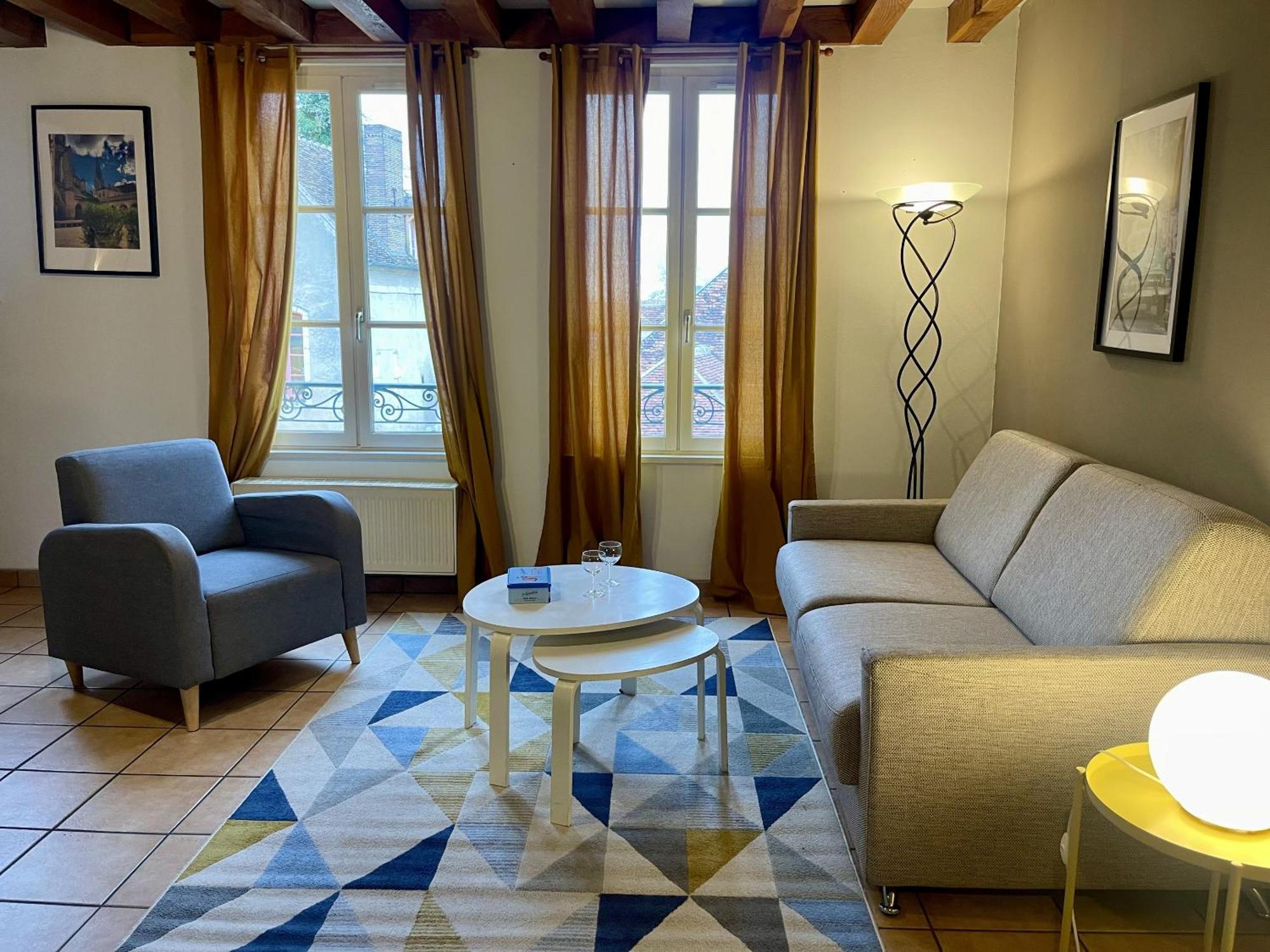 Appartement Le Saint-Nicolas Auxerre Les Quais Luaran gambar
